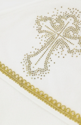 Крестильное полотенце "Золото"